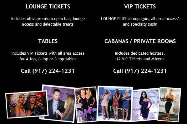 Leather & Laces party - Super Bowl 2012