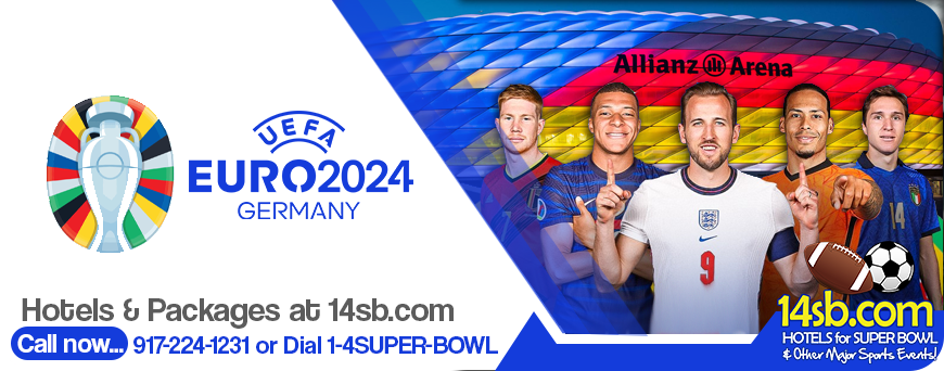 Book now UEFA Euro 2024 Hotels, last minute deals on hotels and packages only @ 14sb.com click here to book!