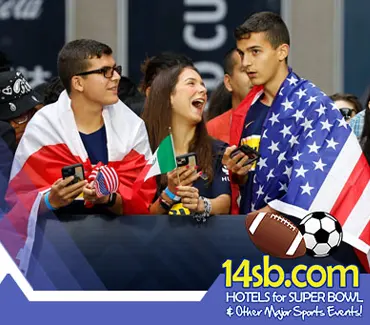 Book NFL Super Bowl and FIFA World Cup Hotels with the Best Packages at 14sb.com